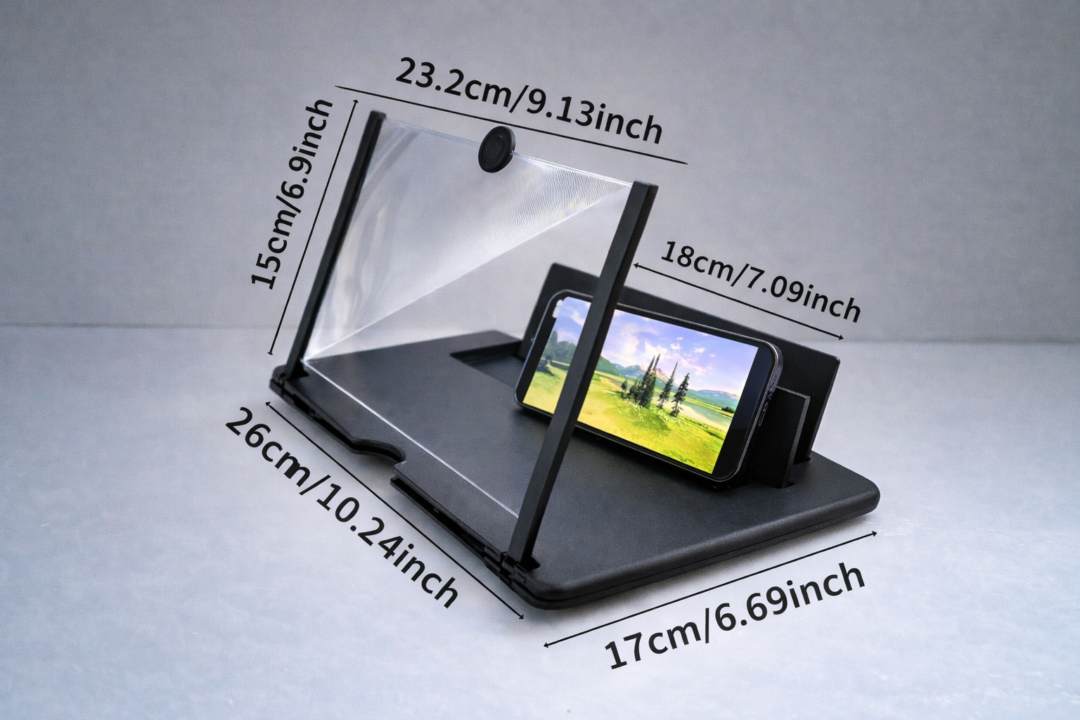 Mobile Cinema Stand BLACK