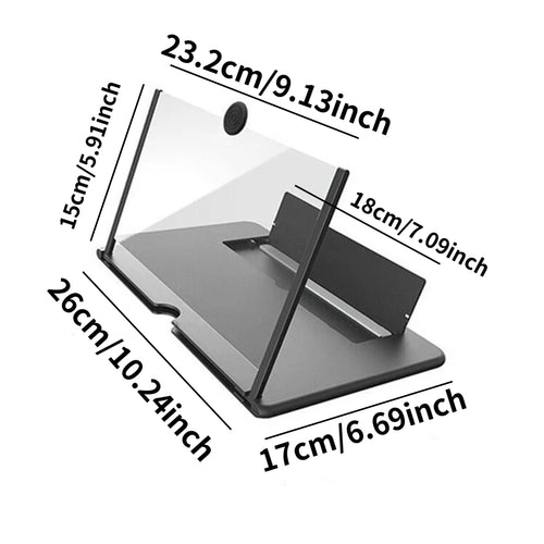 Mobile Cinema Stand RED