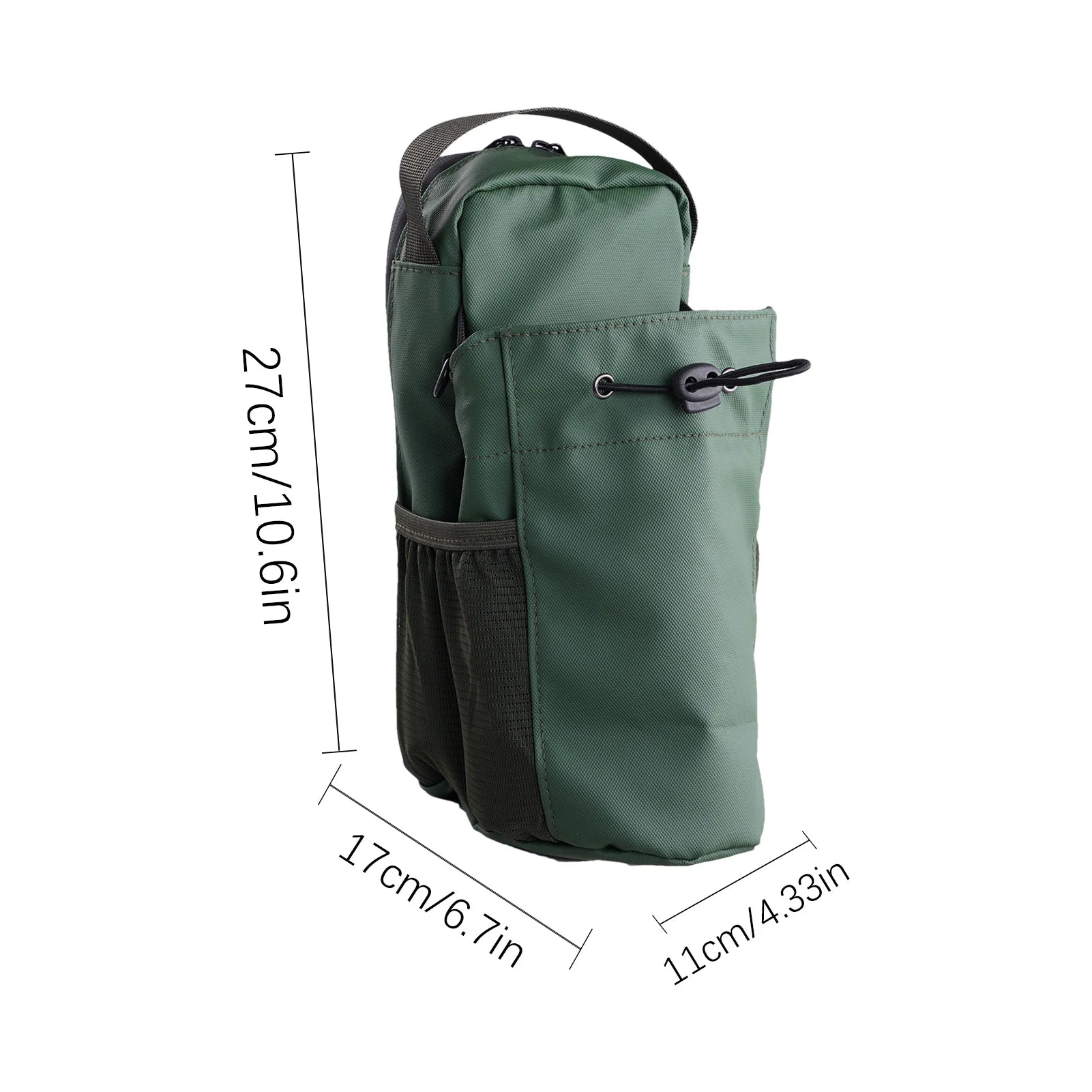 Magnetic Gym Bag Large Capacity Magnetic Carrier Bag With Phone Pocket Portable Gym Water Bottle Pouch Gym Accessories Organizer